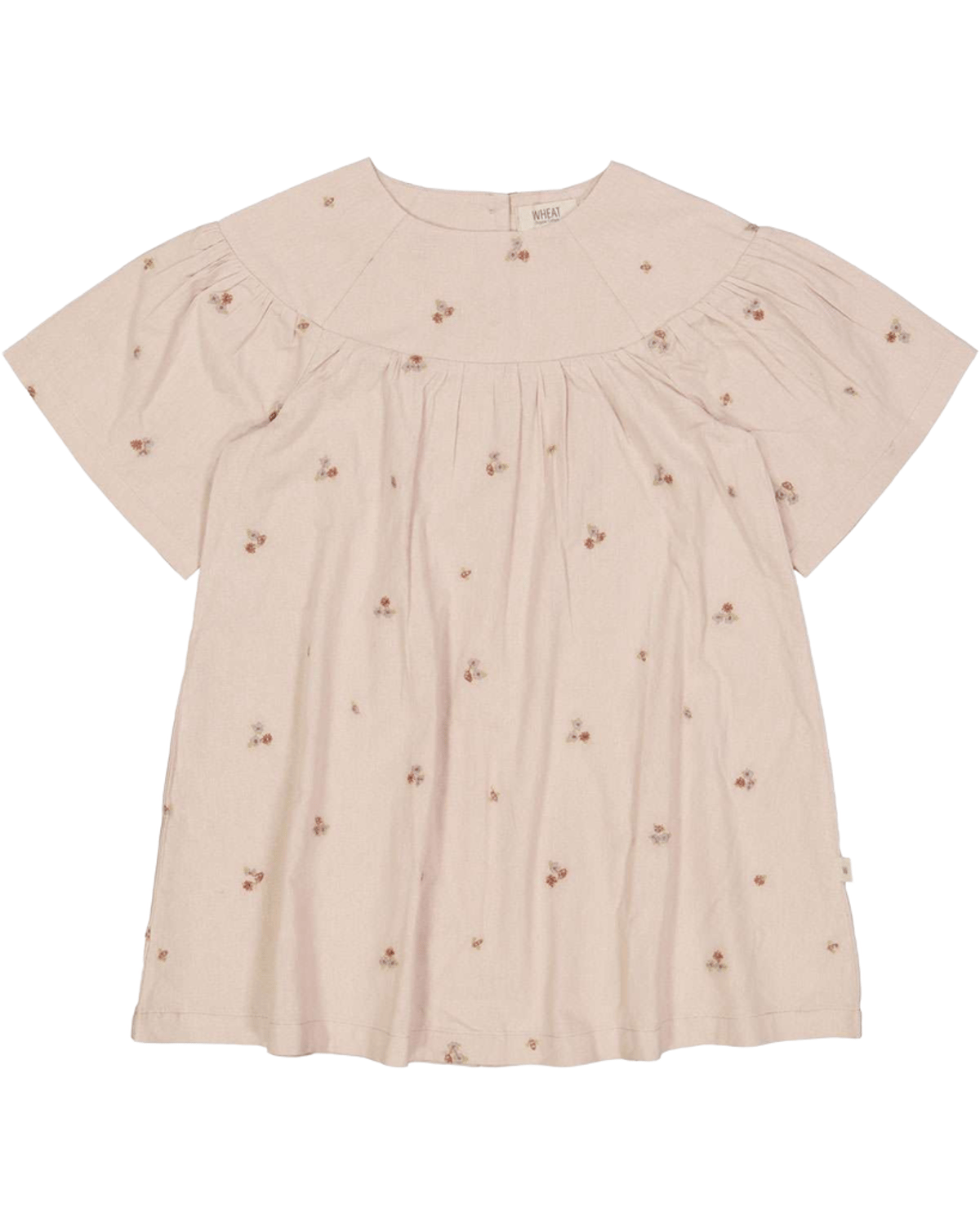 Kjole Kortermet – 100% Øk. Bomull – Sille Dress