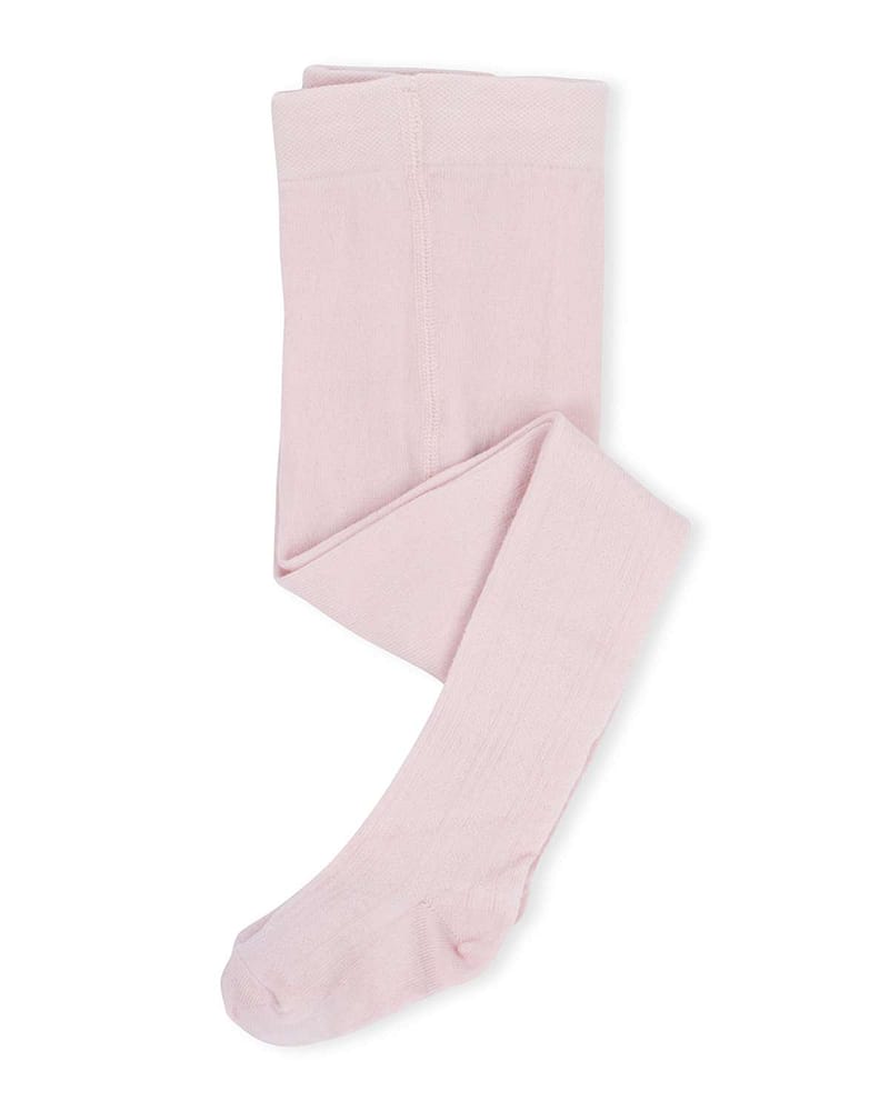 Ullstrømpebukse med Mønster - Slitesterk Ull-blend