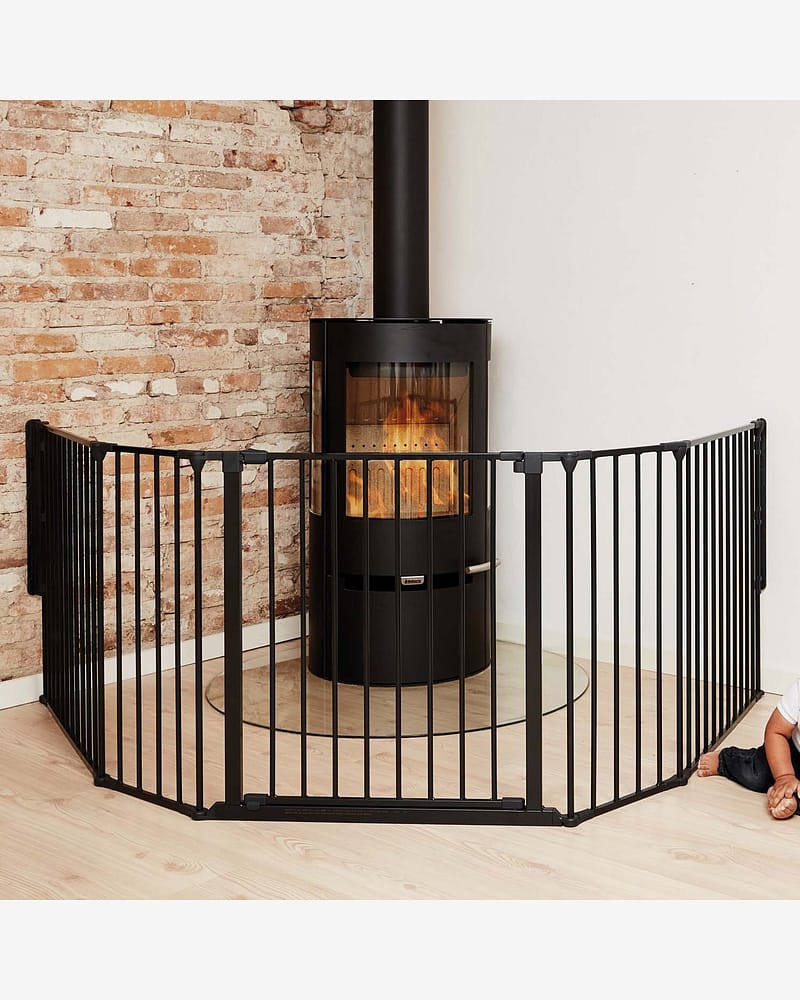 Barnegrind Flex XL - Vegghengt Sikkerhetsgrind 90 til 278cm - Utvidbart System