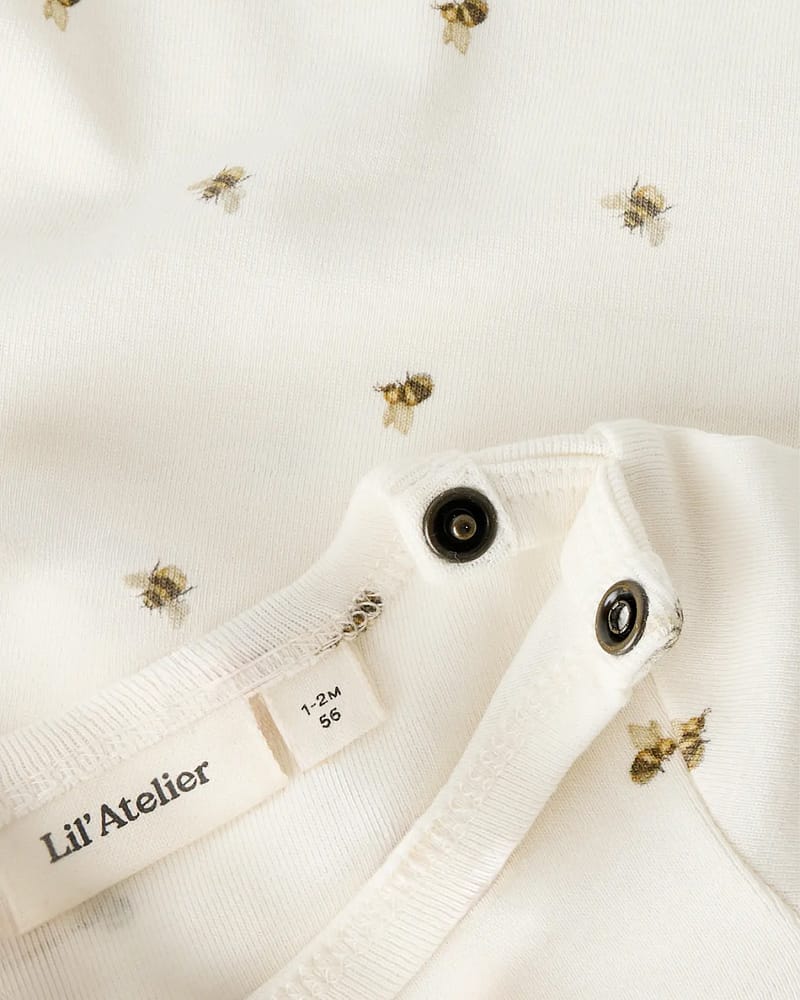 Body Langermet - Jersey, Øko TENCEL | NBNGAYO GUS LS SLIM BODY LIL