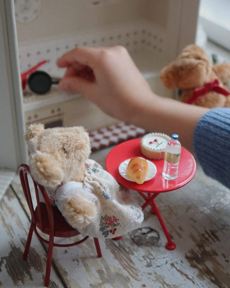 Dukkehus med kjøkken - Rollelek | My Tiny Kitchen