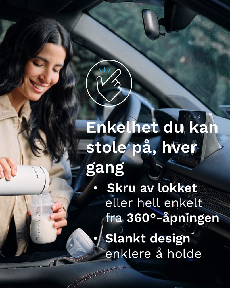 Baby Brezza Melkevarmer - Oppladbar & Bærbar | Superfast Portable Bottle Warmer