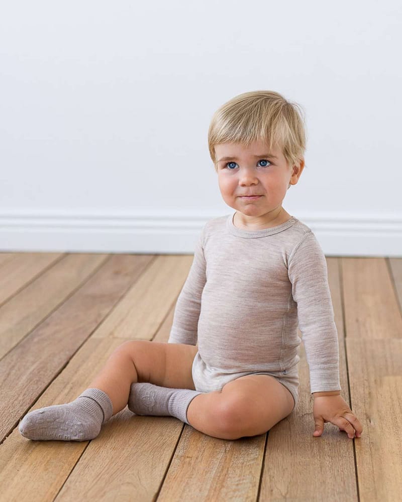 Ullsokker med Antiskli - Krabbesokker