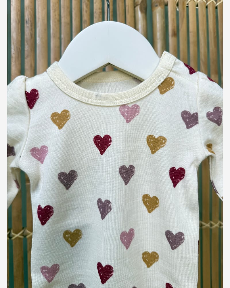 Body - Ull/Bambusviskose | Baloo Hearts Puff