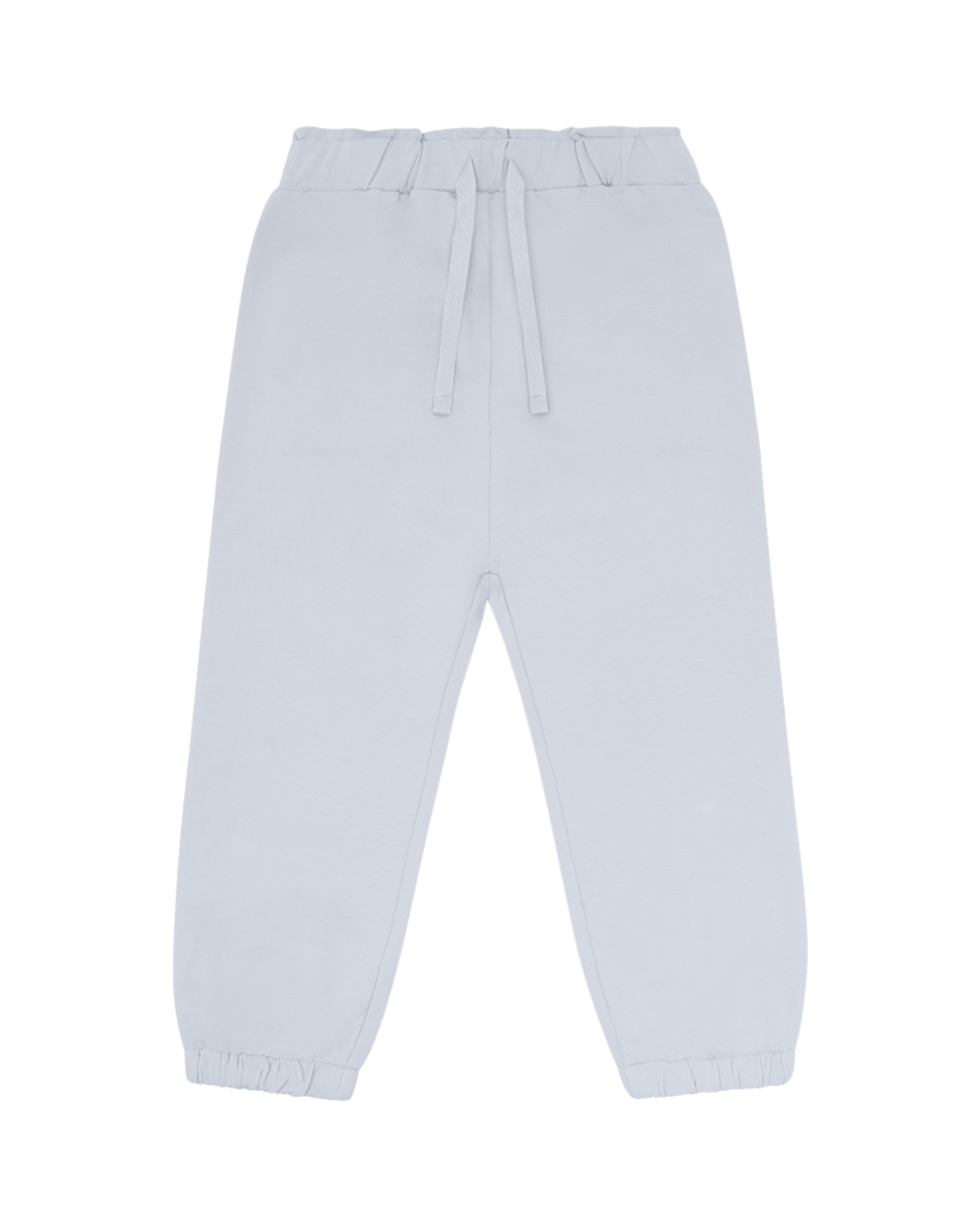 Joggebukse Barn – Myk og Elastisk Bomull | HCThilde Solid Spring26, Lyseblå