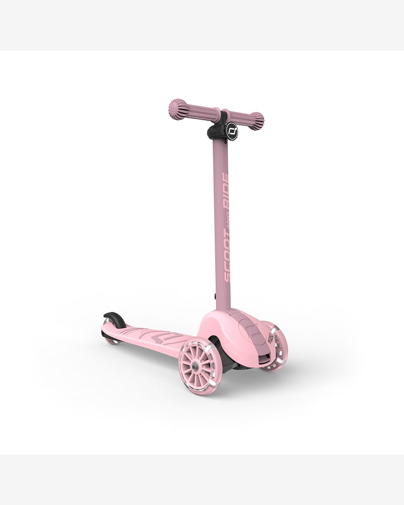 Scoot and Ride Highwaykick 3S Sparkesykkel - med LEDlys i hjul | Barn 3år+