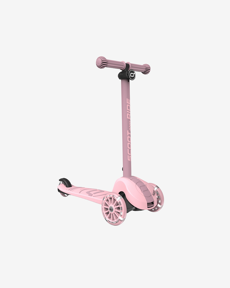 Scoot and Ride Highwaykick 3S Sparkesykkel - med LEDlys i hjul | Barn 3år+