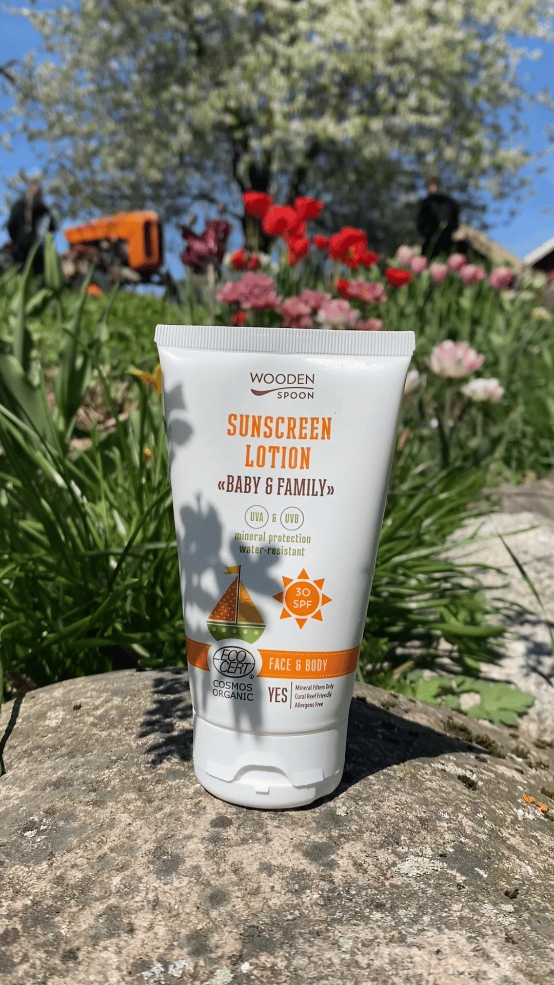 ☀️Tilbake: Wooden Spoon solkremer