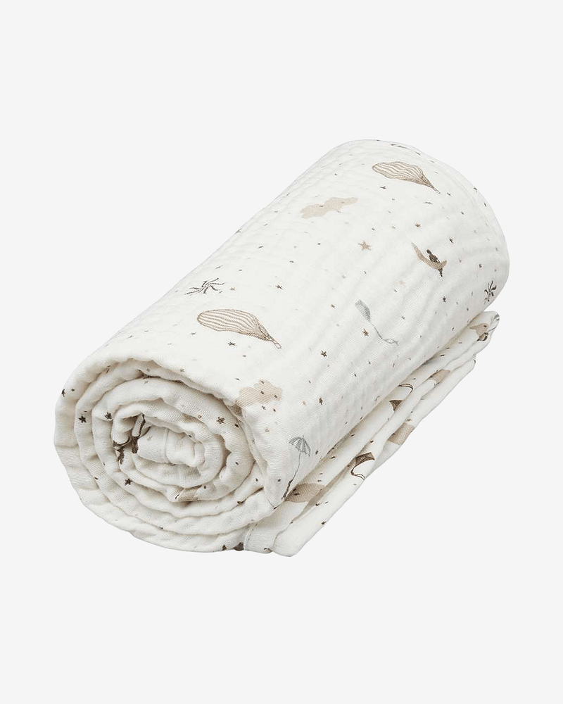 Swaddle teppe - Øko Musselin