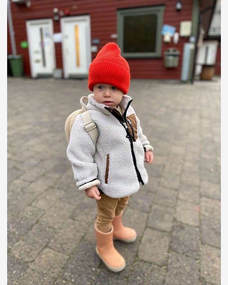 Barnehagesekk MINI - Barn 0-5år - Chunky Teddy