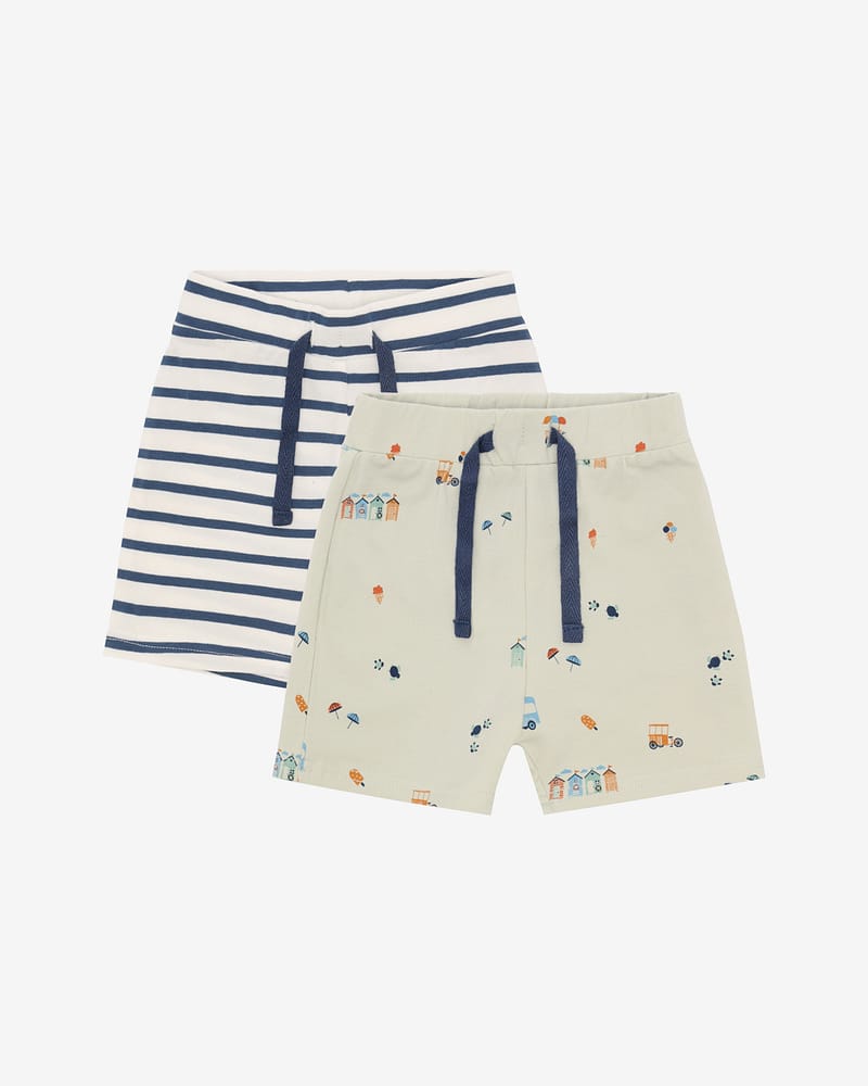 Shorts Baby 2pk - 95% Øko Bomull, 5% Elastan | HCHau
