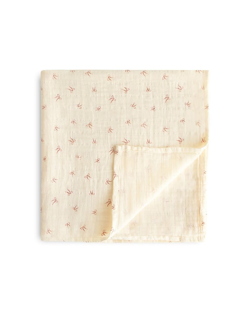 Swaddle Teppe - 100% Økologisk Musselin | 120x120cm