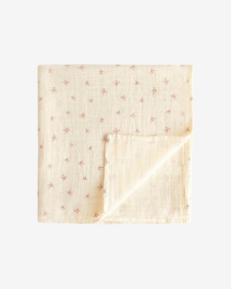 Swaddle Teppe - 100% Økologisk Musselin | 120x120cm