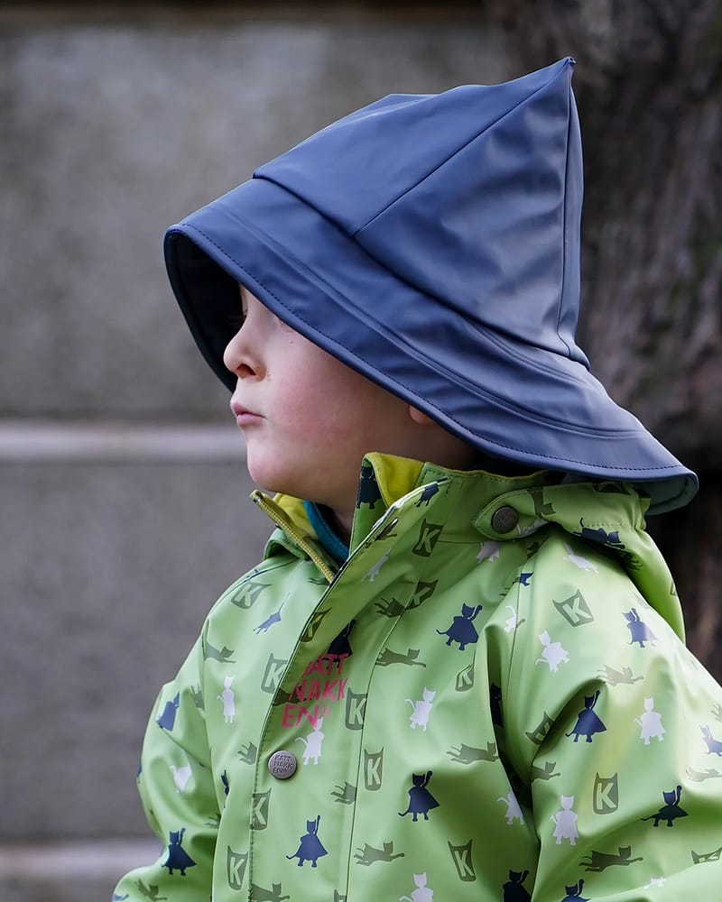 Sydvest Barn M/ Fleecefôr og øreklaffer | Vanntett 10.000 «Superkatten 2026»