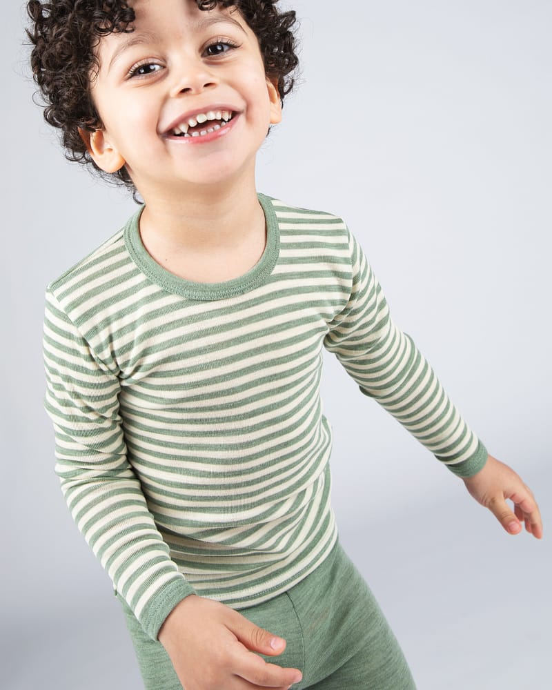 Ulltrøye Langarmet - 100% Ubehandlet Ull | Children’s shirt