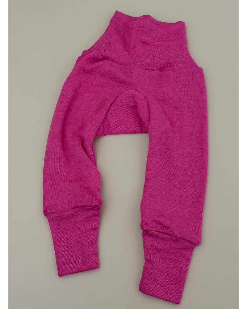 Ullbukse m/ dobbelt liv – 70% Merino, 30% Silke – Ubehandlet Ull