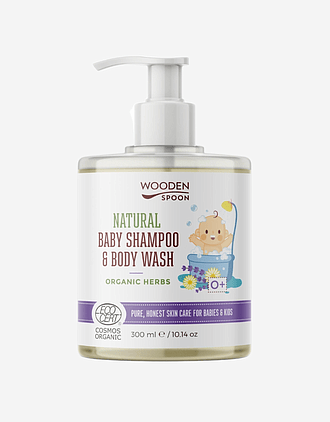 Sjampo og Badesåpe Baby 0år+ - Naturlig og Økologisk | 300ml