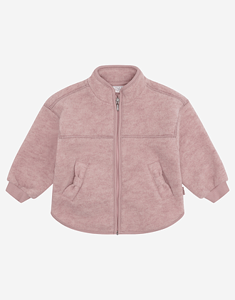 Ulljakke i ullfleece - Varm, 100% Merino | 44435 HCEmi Zip Jacket Wool