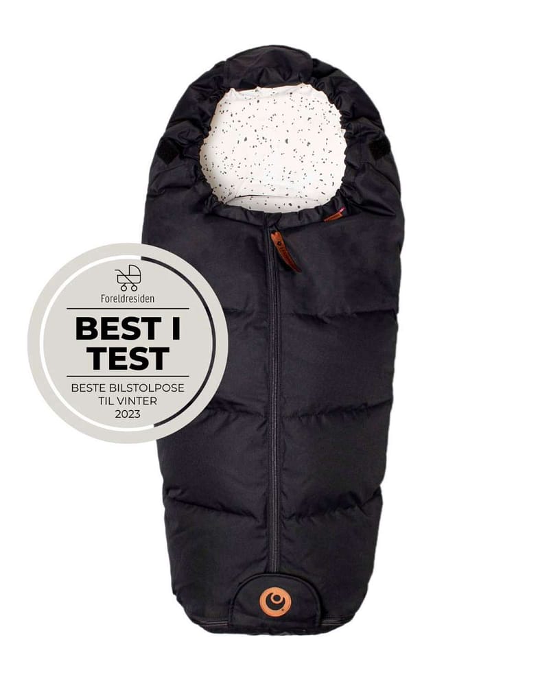 Ferd Mini - Bilstolpose Vinter – Dunpose med ull i ryggen