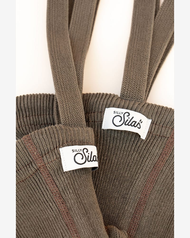 Shorts Tights m/ Seler - 100% Øko Bomull | Shorty Tights Rib
