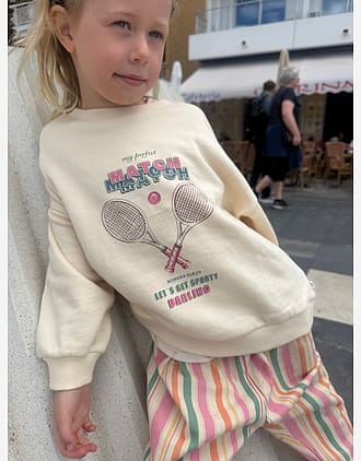 Genser med Print - 100% Øk. Bomull - Loupy Lou Sweat Shirt OCS