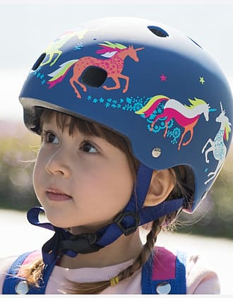 Unicorn Hjelm for Barn – Justerbar Sykkelhjelm m/ LED-lys