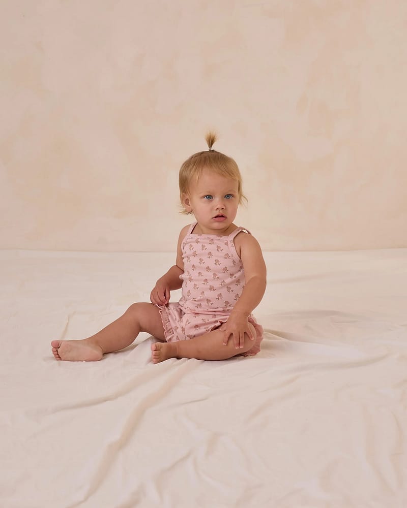 Topp & Shorts Sett - Øko Bomull, Elastan | Evie Tank + Shortie Set