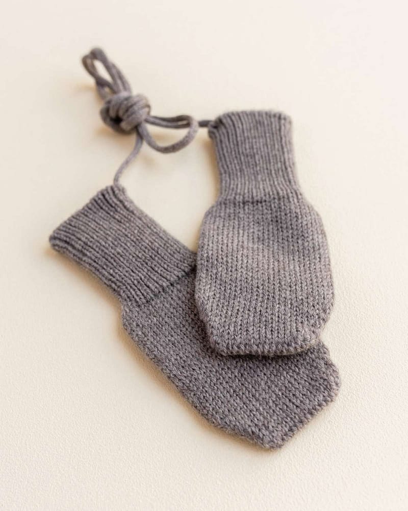 Ullvotter - 100% Merino, Ubehandlet - Onesize 0-2år | Fiza