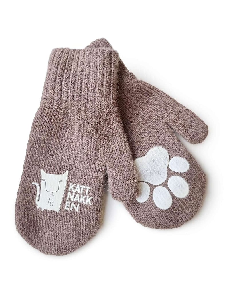 Kattnakken Magiske Ullvottar - Tynne Ullvotter m/ antiskli