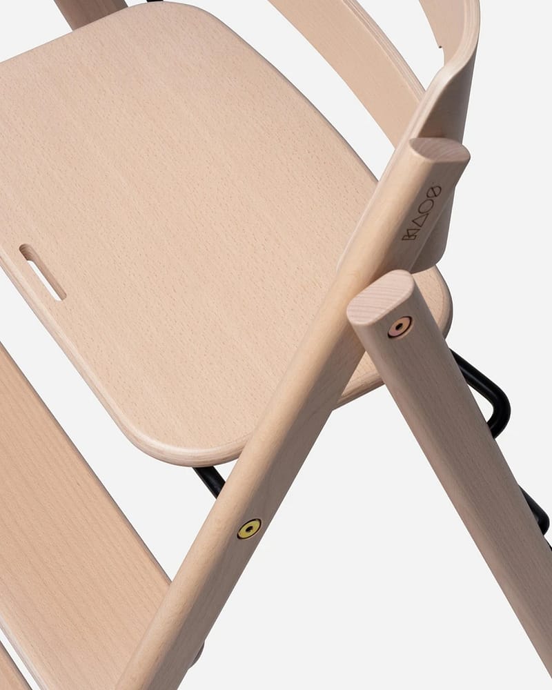 KAOS KLAPP® Bøk Barnestol - Best i Test 2026 - Sammenleggbar | Opp til 110kg!