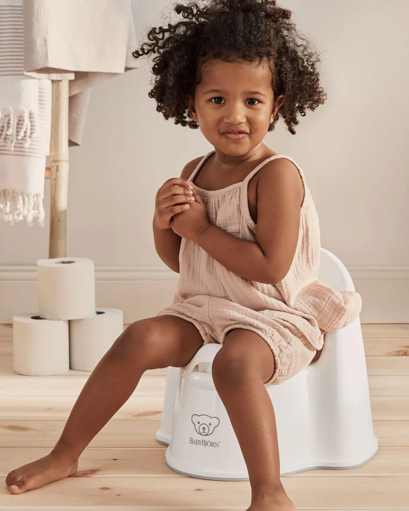 Pottestol Potty Chair - Potte m/ høy ryggstøtte og armlener