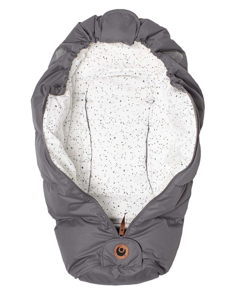 Ferd Mini - Bilstolpose Vinter – Dunpose med ull i ryggen