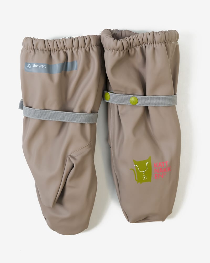 Regnvotter Barn M/ Fleecefôr