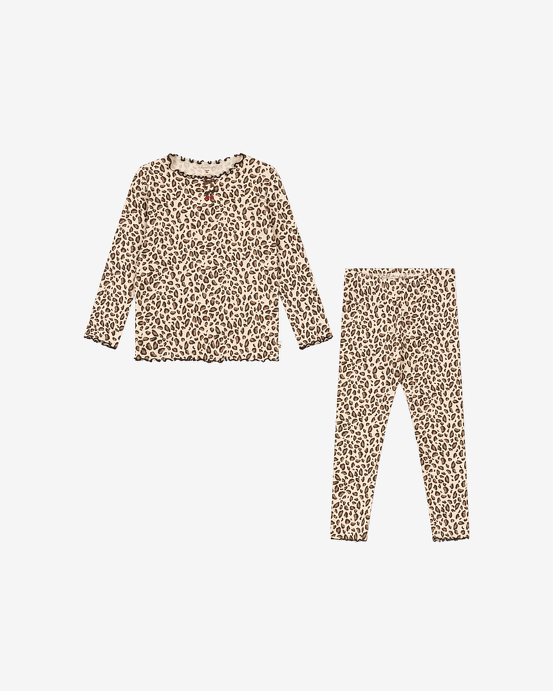 Trøye og Leggings - Øko Bomull | Rivi Rib Set