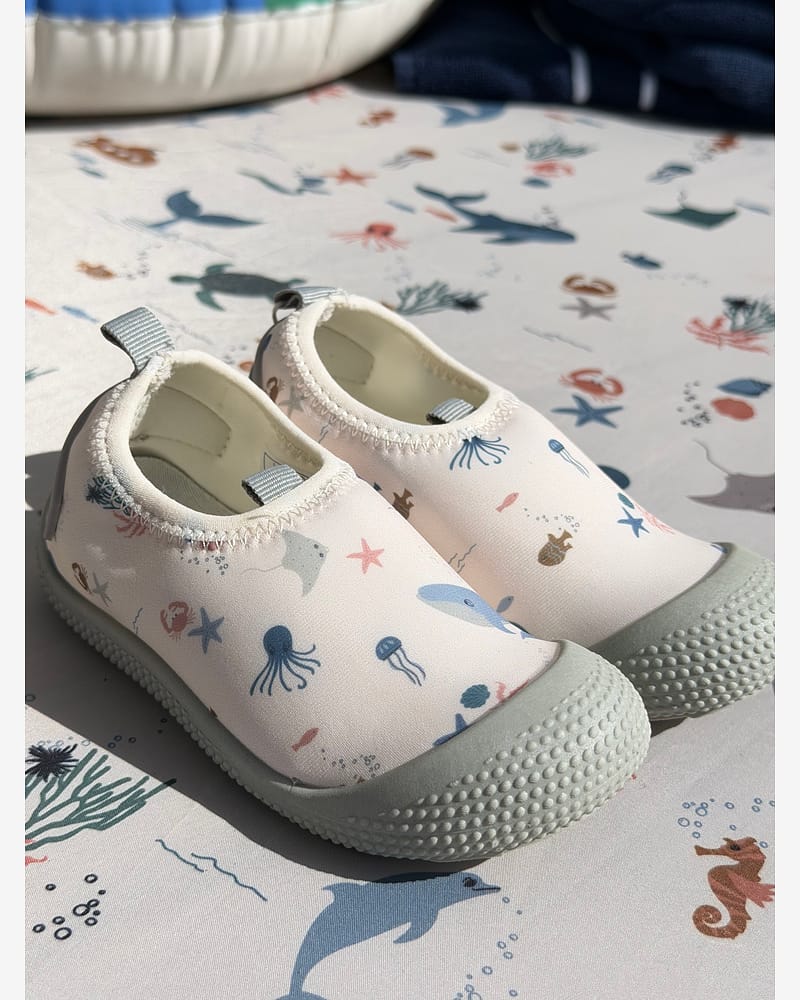 Badesko i Neoprene - Sklisikker gummisåle | Sanjia Sea Shoe