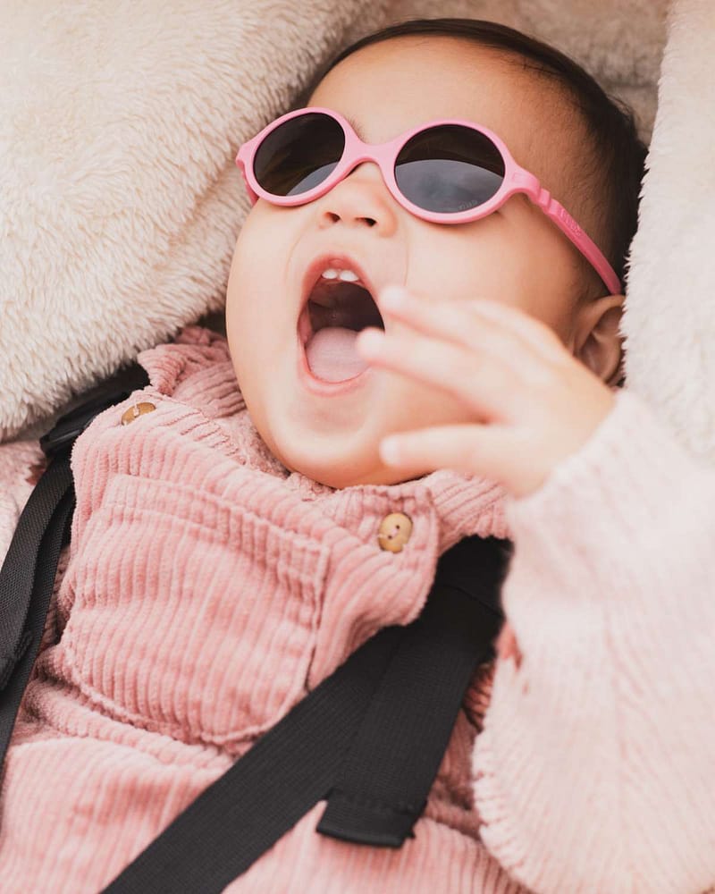 Solbriller Baby 0-1år - Fleksible & Uknuselig - Reversible 2i1 Størrelse | Diabola 2.0