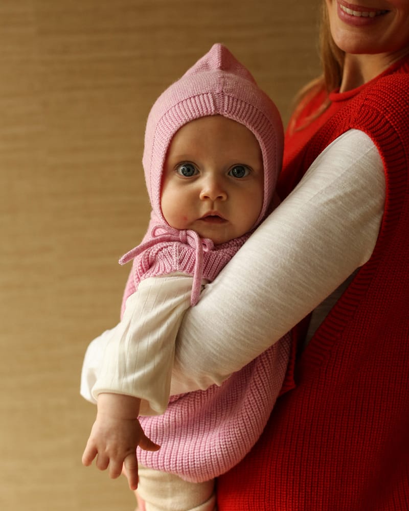 Babylue Ull - 100% Merino, Ubehandlet | Pixie bonnet Isidor