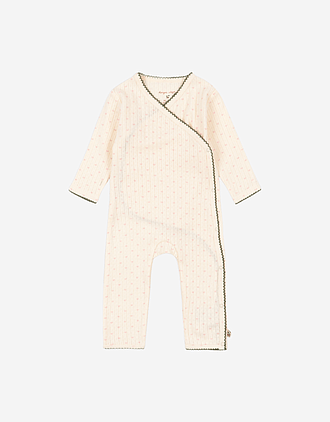 Kremhvit m/ rosa hjerter - Minnie Coeur