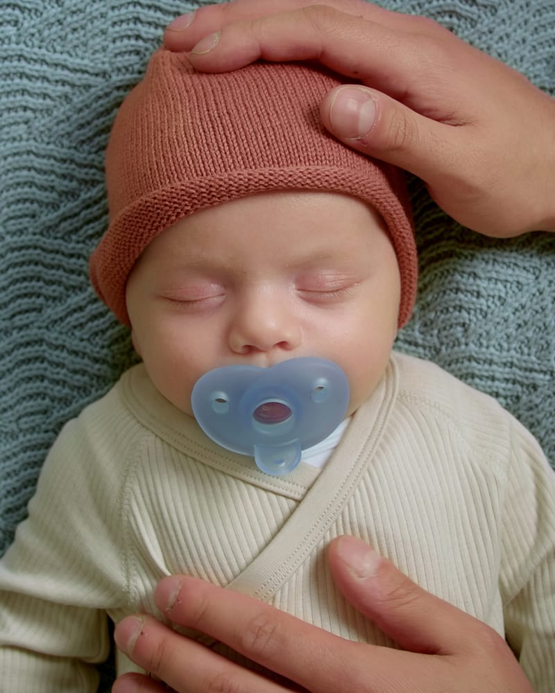 Smokk Soothie 2pk - Rund, Silikon | Nyfødt / Prematur, 0-6m