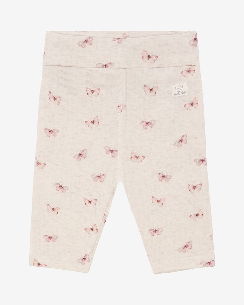 Leggings Baby m/ dobbelt liv - 95% Øko Bomull, 5% Elastan | HCLuca Animals