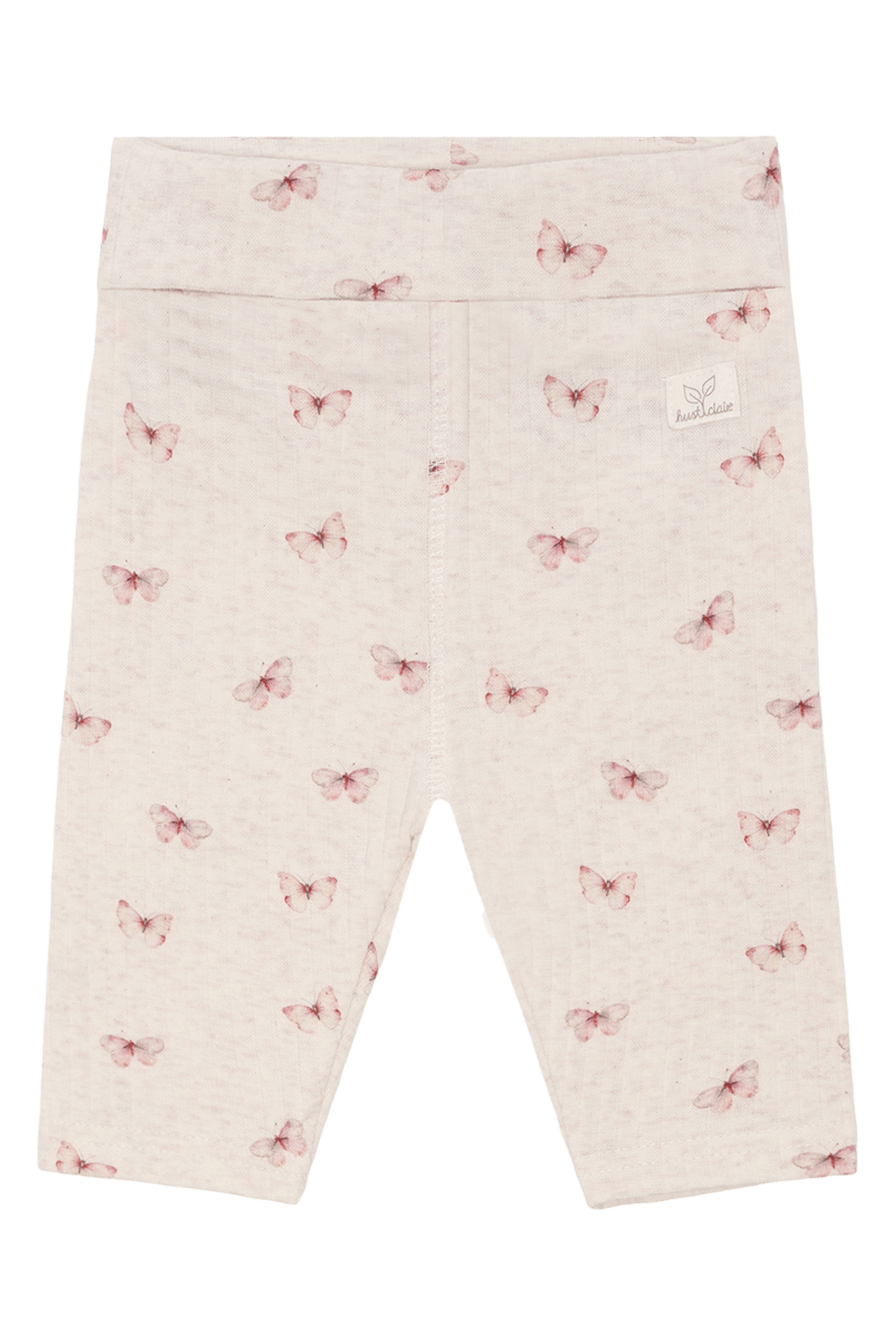 Leggings Baby m/ dobbelt liv – 95% Øko Bomull, 5% Elastan | HCLuca Animals, Apricot