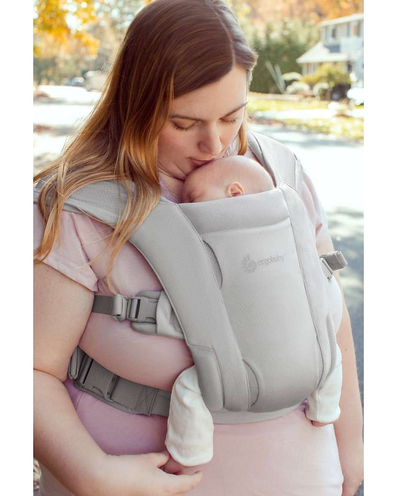Embrace Bæresele Nyfødt - Air Mesh | Frontbæring Baby 0-1år