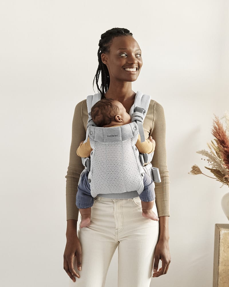 Bæresele Harmony - Front & Rygg - Ekstra Ryggstøtte - Baby Carrier 0-3år