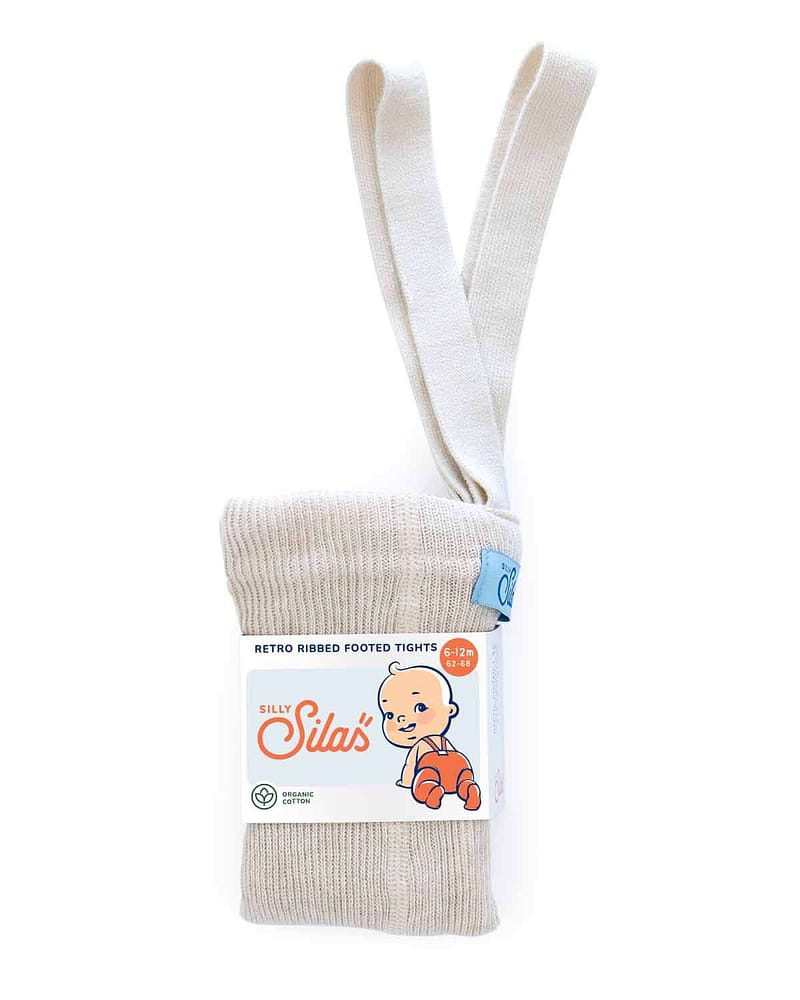 Strømpebukse Rib m/ seler | Footed Tights