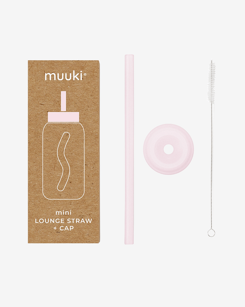 Flaskelokk m/ sugerør til Muuki Mini - Lounge Straw Cap