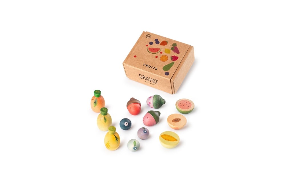 Sett med Lekemat, 6stk | Fruits