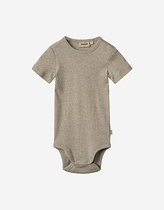 Body T skjorte - Øk. Bomull Blanding | Rib Body S/S Timo