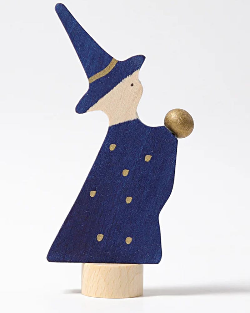 Magiker til Bursdagsring - Halloween Dekorasjon | Figur Grimms Lysestake