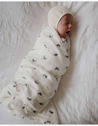 Swaddle Teppe - 100% Økologisk Musselin | 120x120cm