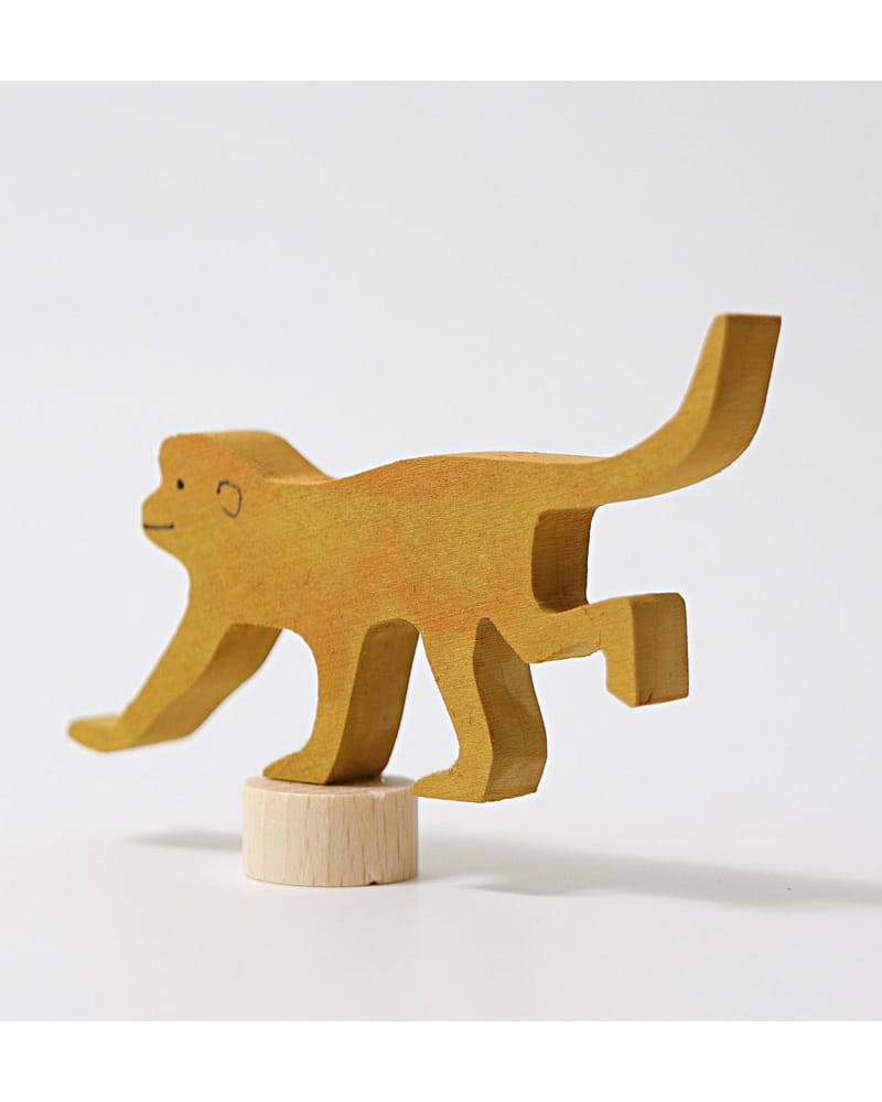 Apekatt til Bursdagsring | Figur Grimms Lysestake